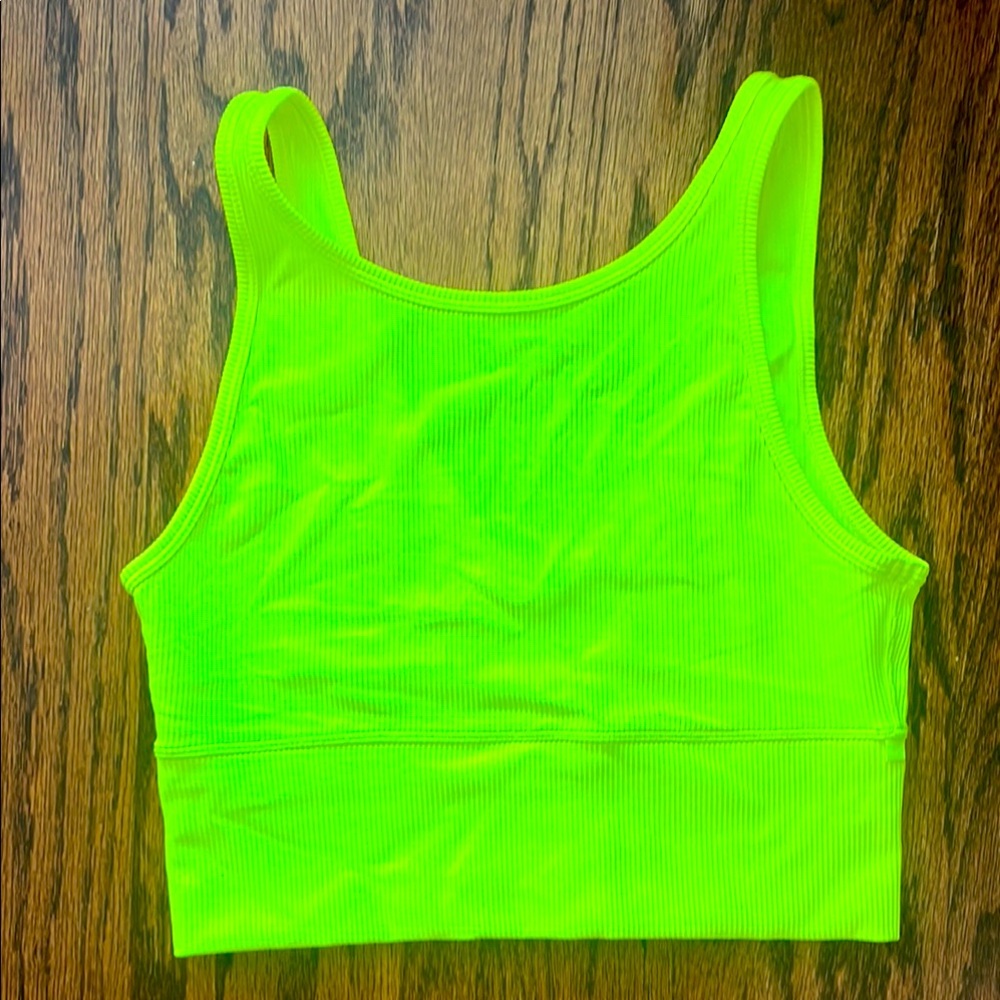 Lululemon Neon Yellow tank
